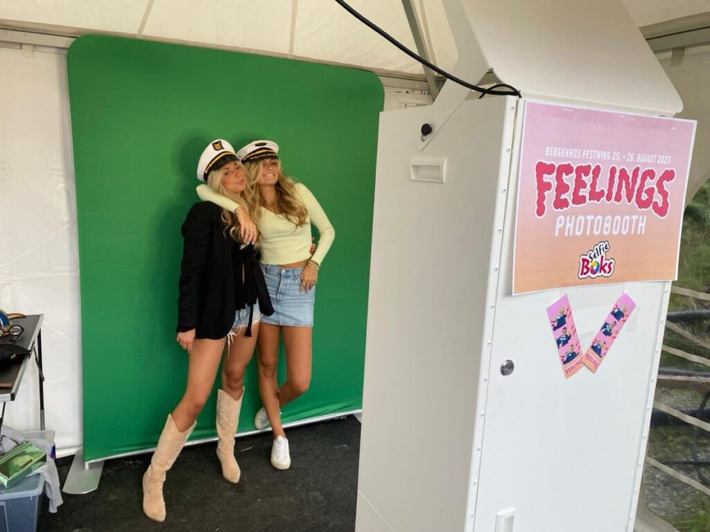 Photobooth og 360 Photobooth til festivaler
