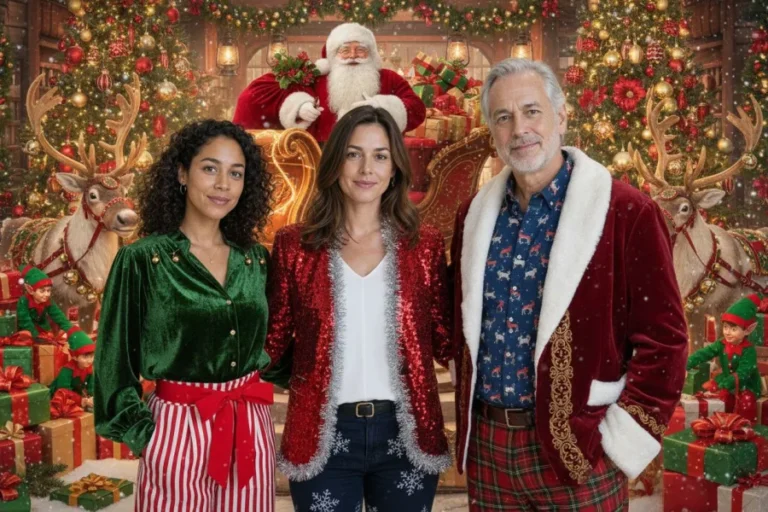 Santa, Elves & Reindeer2